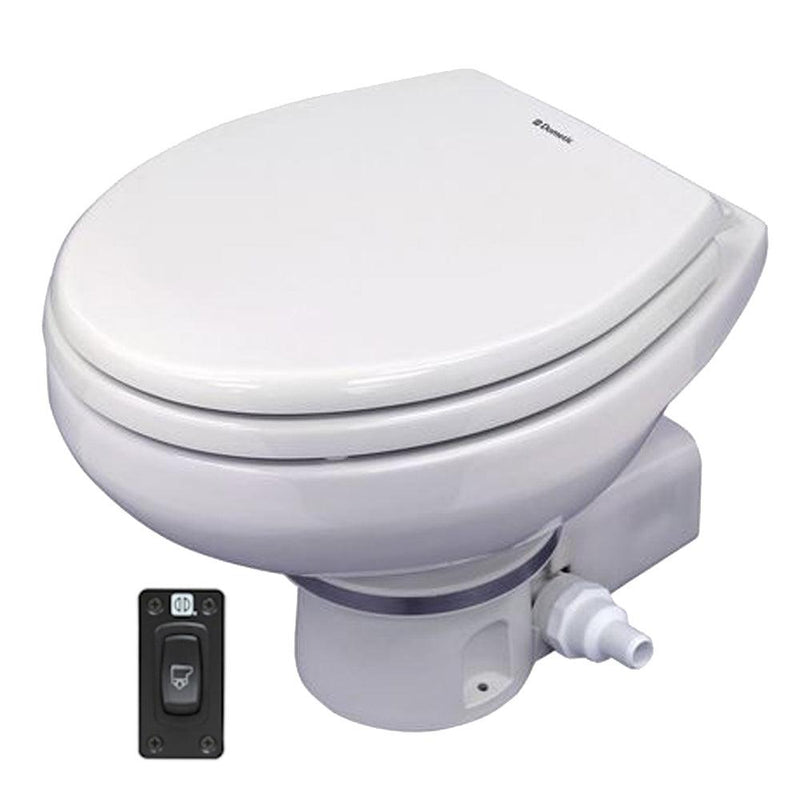 Dometic MasterFlush 7260 Macerator Toilet - 12V - White [9108836052] - Essenbay Marine