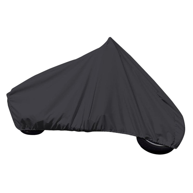 Carver Sun-Dura Motorcycle Cruiser w/No/Low Windshield Cover - Black [9000S-02] - Essenbay Marine