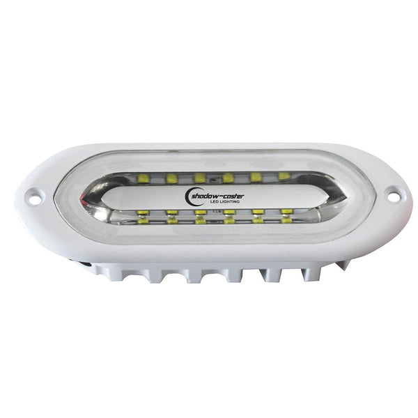 Shadow-Caster SCM-SL Series Flush Mount Spreader Light - White Housing - White [SCM-SLF-GW-WH] - Essenbay Marine