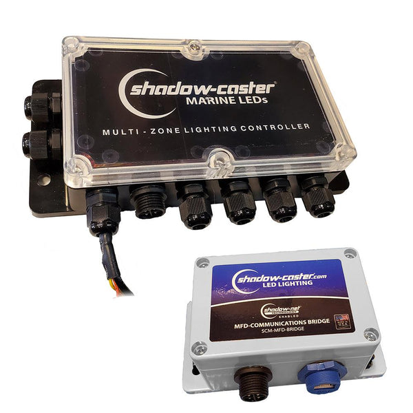Shadow-Caster Ethernet Communications Bridge  Multi-Zone Controller Kit [SCM-MFD-LC-KIT] - Essenbay Marine