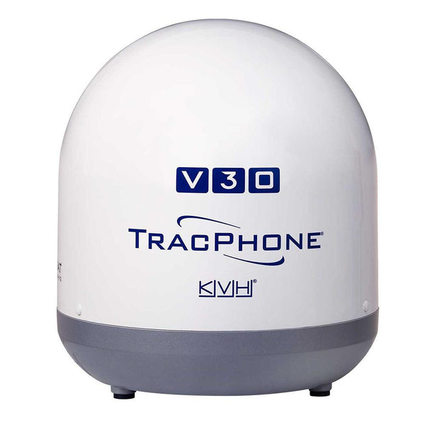 KVH Ultra-Compact TracPhone V30 w/DC-BDU [01-0432-01] - Essenbay Marine