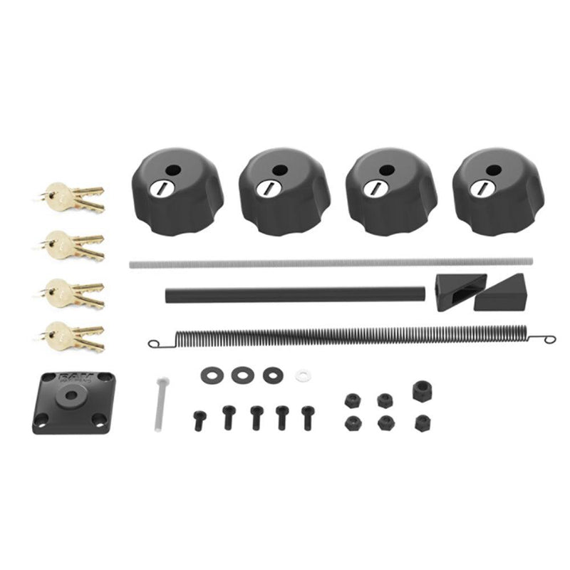 RAM Mount RAM Safe-N-Secure Locking Kit f/RAM Tough-Tray  Swing Arms [RAM-234-LKU] - Essenbay Marine