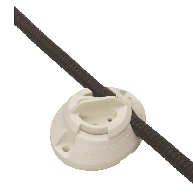 Barton Marine Quick Cleat - 5/16" - White [60031] - Essenbay Marine