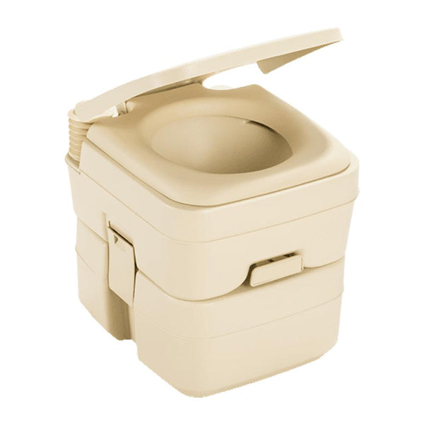 Dometic 966 Portable Toilet - 5 Gallon - Parchment [301096602] - Essenbay Marine