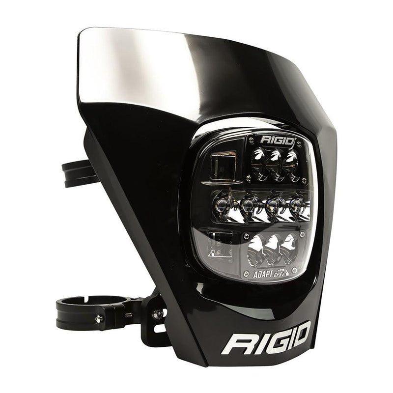 RIGID Industries Adapt XE Number Plate - Black [300418] - Essenbay Marine