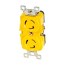 Marinco Locking Receptacle - 15A, 125V - Yellow [4700CR] - Essenbay Marine