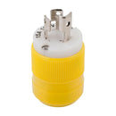 Marinco Locking Plug - 15A, 125V - Yellow [4721CR] - Essenbay Marine