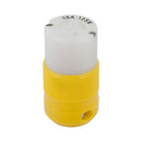 Marinco Locking Connector - 15A, 125V - Yellow [4731CR] - Essenbay Marine