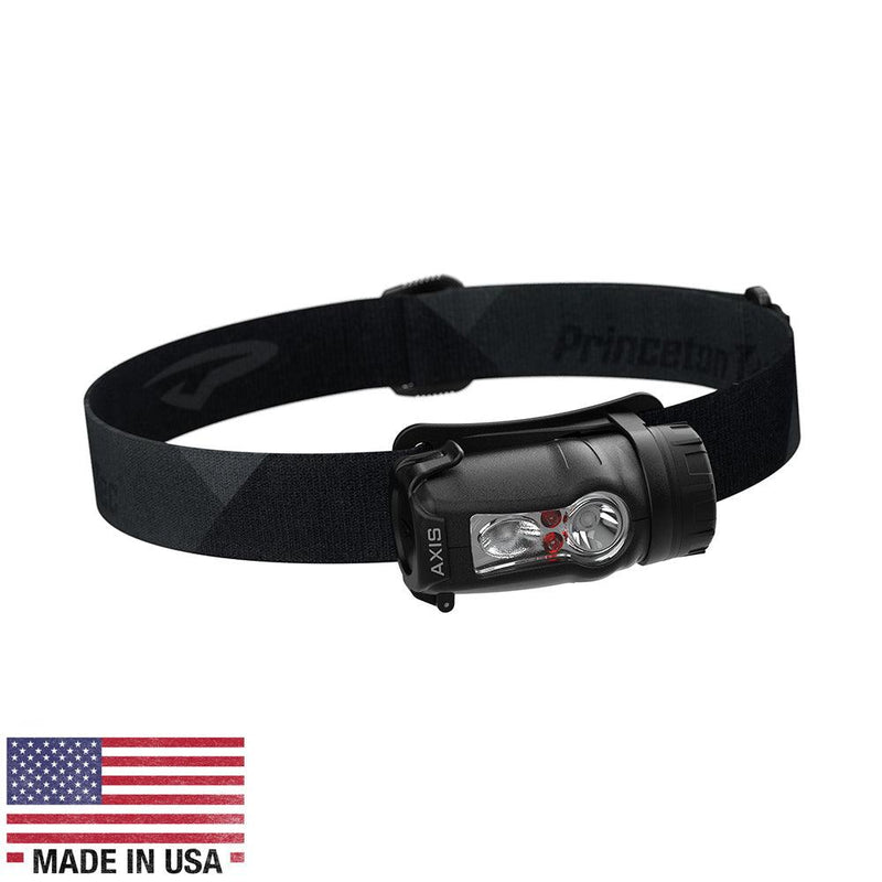 Princeton Tec Axis Rechargeable LED HeadLamp - Black/Grey [AXRC21-BK/DK] - Essenbay Marine