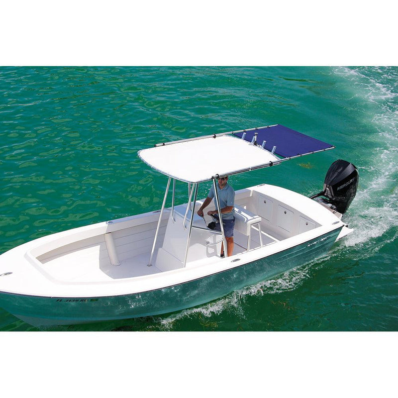 SureShade PTX Power Shade - 57" Wide - Stainless Steel - Black [2021026400] - Essenbay Marine