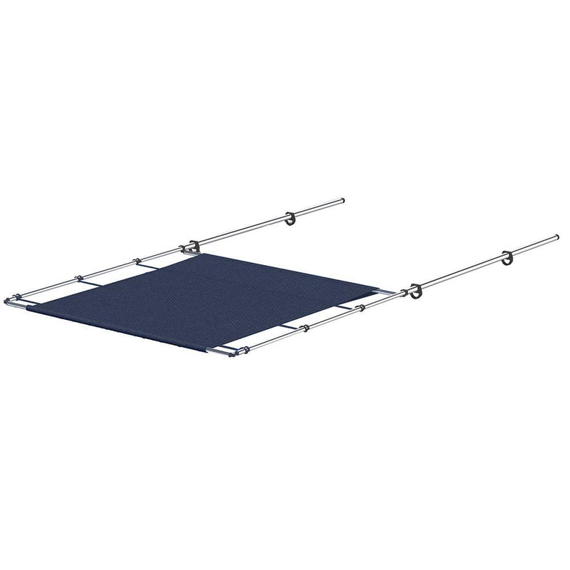 SureShade PTX Power Shade - 51" Wide - Stainless Steel - Navy [2021026253] - Essenbay Marine