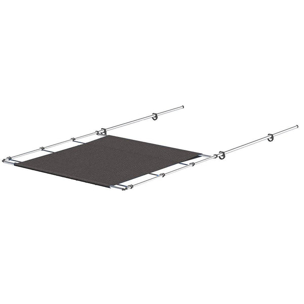 SureShade PTX Power Shade - 51" Wide - Stainless Steel - Grey [2021026257] - Essenbay Marine