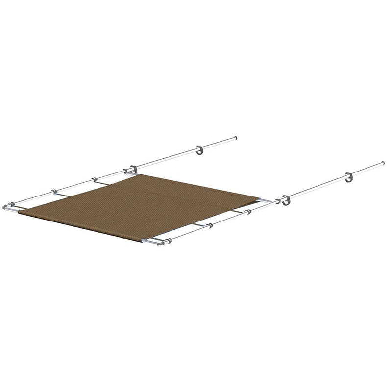 SureShade PTX Power Shade - 51" Wide - Stainless Steel - Toast [2021026261] - Essenbay Marine