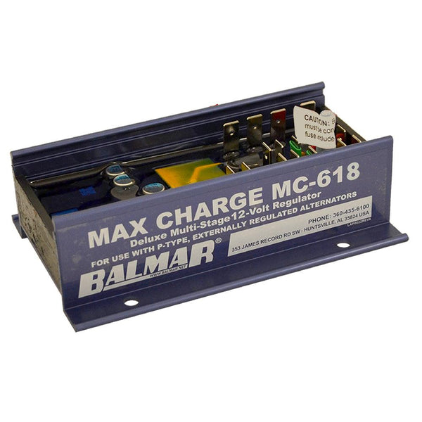 Balmar Max Charge MC618 Multi-Stage Regulator w/o Harness - 12V [MC-618] - Essenbay Marine