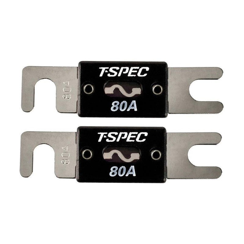 T-Spec V8 Series 80 AMP ANL Fuse - 2 Pack [V8-ANL80] - Essenbay Marine