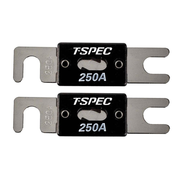 T-Spec V8 Series 250 AMP ANL Fuse - 2 Pack [V8-ANL250] - Essenbay Marine