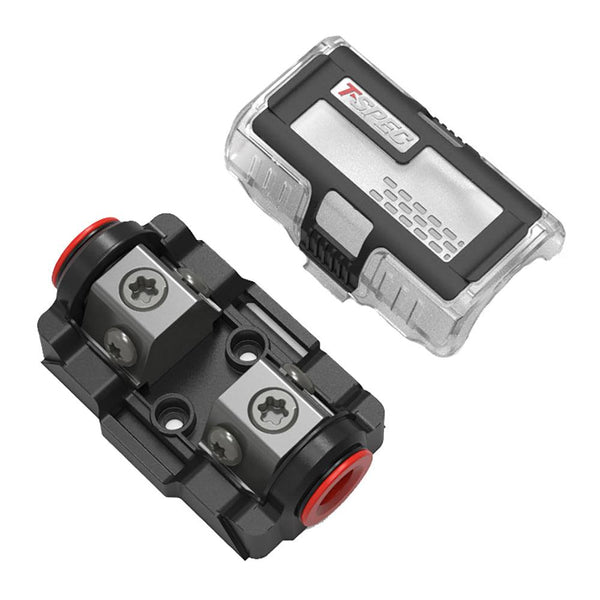 T-Spec VDMANL DUAL Mini-ANL Fuse Holder - 1/0 to 4/8 AWG [VDMANL] - Essenbay Marine