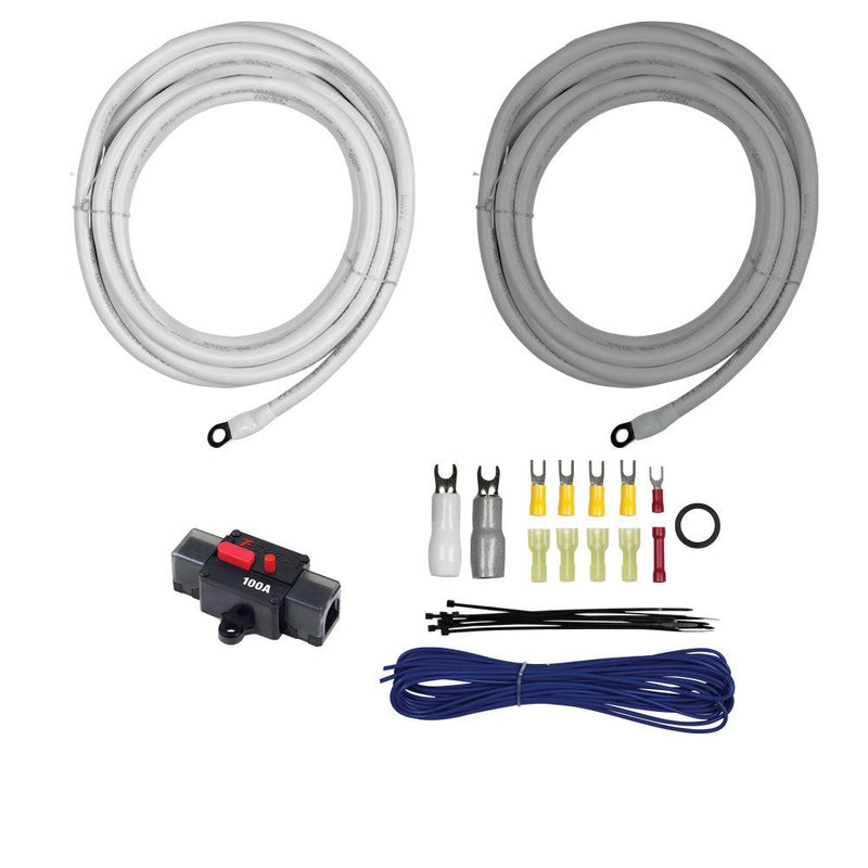 T-Spec V10-1041 4 Gauge Amp Wiring Kit - 10 (3.05 M) [V10-1041] - Essenbay Marine