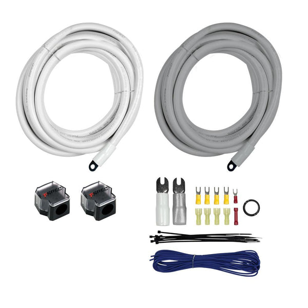 T-Spec V10-D104K 4 Gauge Add-A-Amp Kit f/1/0 Gauge Wire [V10-D104K] - Essenbay Marine