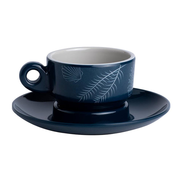 Marine Business Melamine Espresso Cup  Plate Set - LIVING - Set of 6 [18006C] - Essenbay Marine