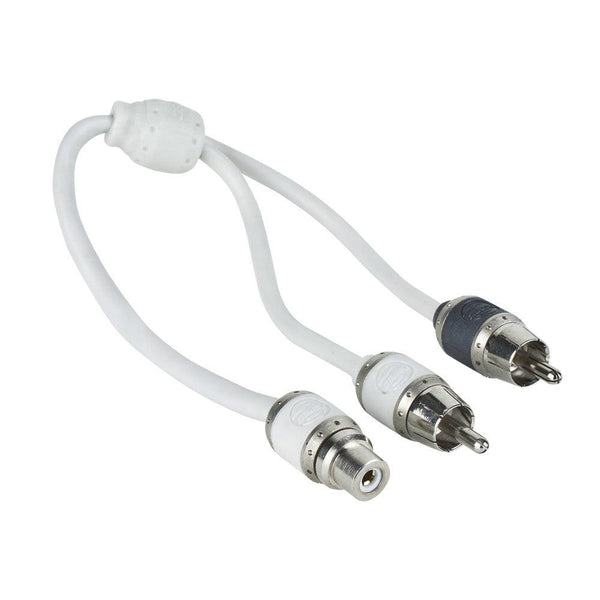 T-Spec V10 Series RCA Audio Y Cable - 2 Channel - 1 Female to 2 Males [V10RY1] - Essenbay Marine