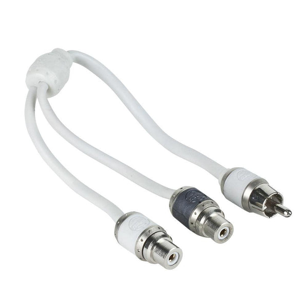 T-Spec V10 Series RCA Audio Y Cable - 2 Channel - 1 Male to 2 Females [V10RY2] - Essenbay Marine