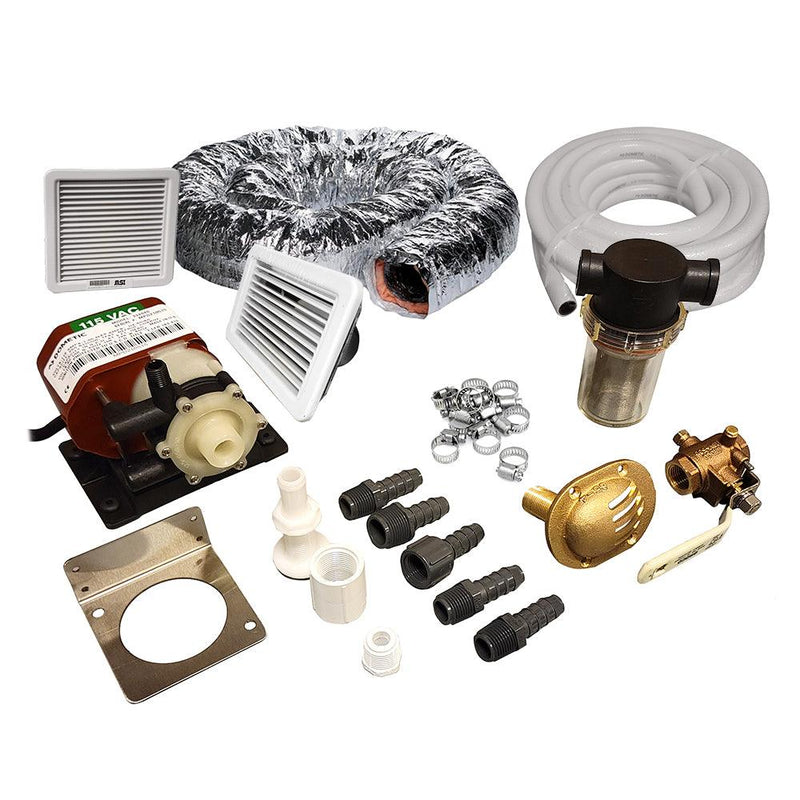 Dometic EnviroComfort 6,000 BTU Install Kit - 115V [9108732761] - Essenbay Marine