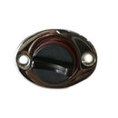 Marine Hardware Stainless Steel Captive Plug Oval Garboard Drain GARB0.500S-P-LOCK - Essenbay Marine
