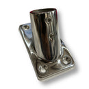 Marine Hardware 60º 7/8" Rectangle Base Fitting, 3”x1-3/4”, SSFB66042 - Essenbay Marine