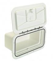 Innovative Product Solutions 8" x 14" Polar White Boat Glove Box 529-035 - Essenbay Marine