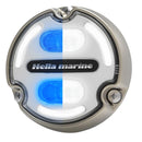 Hella Marine Apelo A2 Blue White Underwater Light - 3000 Lumens - Bronze Housing - White Lens w/Edge Light [016147-101] - Essenbay Marine