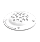 Gem Lux Round 1 1/4" White Strainer / Drain / Cover 90244 - Essenbay Marine
