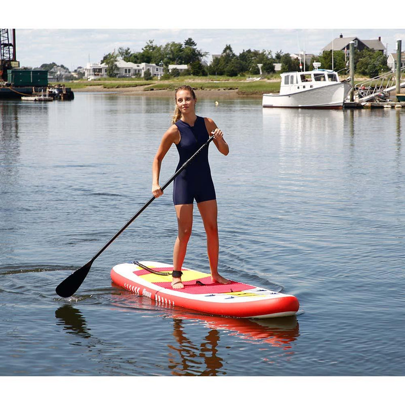 Aqua Leisure 10 Inflatable Stand-Up Paddleboard Drop Stitch w/Oversized Backpack f/Board  Accessories [APR20925] - Essenbay Marine