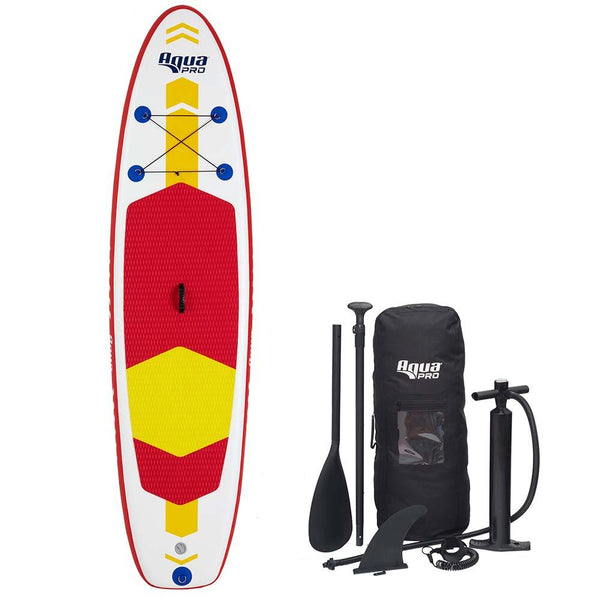 Aqua Leisure 10 Inflatable Stand-Up Paddleboard Drop Stitch w/Oversized Backpack f/Board  Accessories [APR20925] - Essenbay Marine