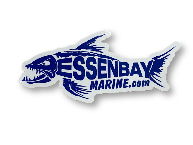 EssenbayMarine.Com Car Decal, Navy Blue - Essenbay Marine