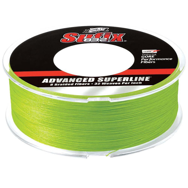 Sufix 832 Advanced Superline Braid - 6lb - Neon Lime - 600 yds [660-206L] - Essenbay Marine