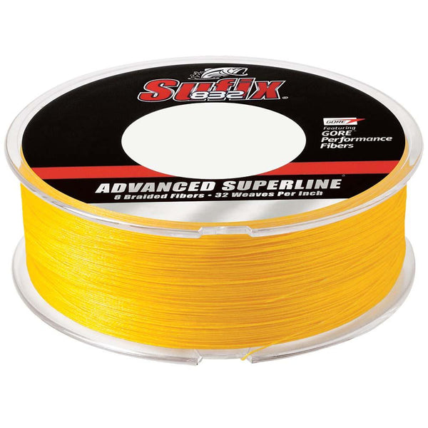 Sufix 832 Advanced Superline Braid - 6lb - Hi-Vis Yellow - 600 yds [660-206Y] - Essenbay Marine