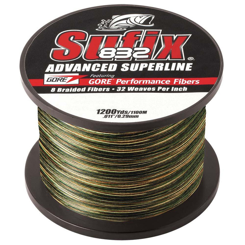 Sufix 832 Advanced Superline Braid - 6lb - Camo - 1200 yds [660-306CA] - Essenbay Marine