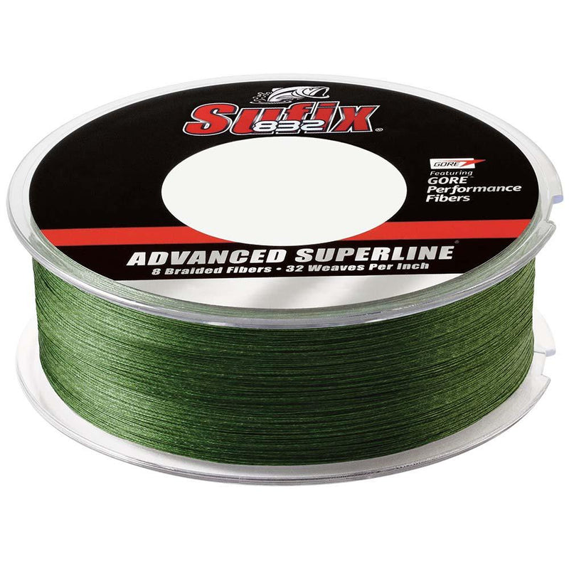 Sufix 832 Advanced Superline Braid - 20lb - Low-Vis Green - 600 yds [660-220G] - Essenbay Marine