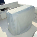 Carver Poly-Flex II Universal Leaning Post Cover - 47"H x 41"W x 24"D - Grey [84013F-10] - Essenbay Marine