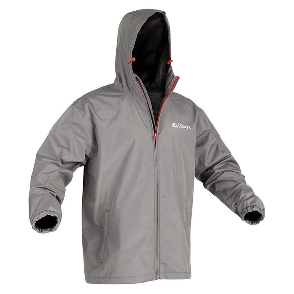 Onyx Essential Rain Jacket - Large - Grey [502900-701-040-22] - Essenbay Marine
