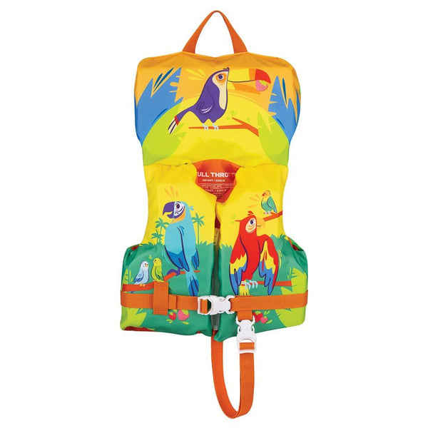 Full Throttle Infant/Child Character Life Jacket - Toucan [104200-300-000-22] - Essenbay Marine