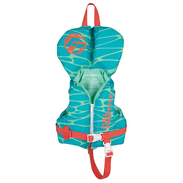 Full Throttle Infant Nylon Life Jacket - Aqua [112400-505-000-22] - Essenbay Marine