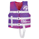 Full Throttle Child Nylon Life Jacket - Purple [112200-600-001-22] - Essenbay Marine