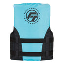 Full Throttle Teen Nylon Life Jacket - Aqua/Black [112200-505-010-22] - Essenbay Marine
