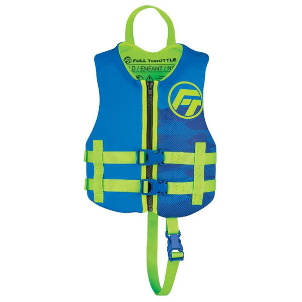 Full Throttle Child Rapid-Dry Life Jacket -Blue [142100-500-001-22] - Essenbay Marine