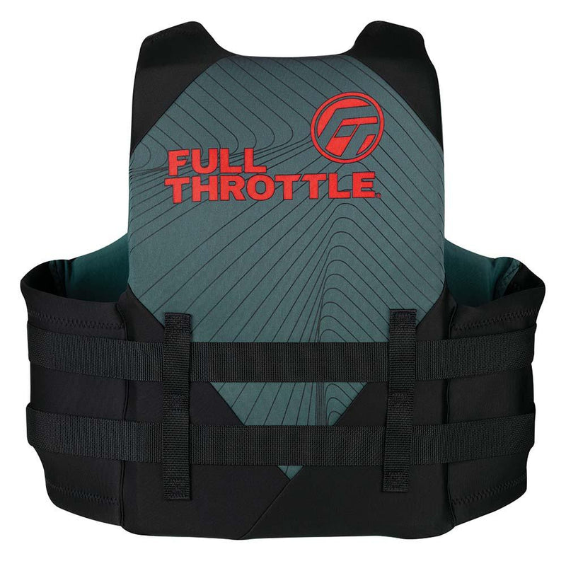 Full Throttle Adult Rapid-Dry Life Jacket - 2XL/4XL - Grey/Black [142100-701-080-22] - Essenbay Marine