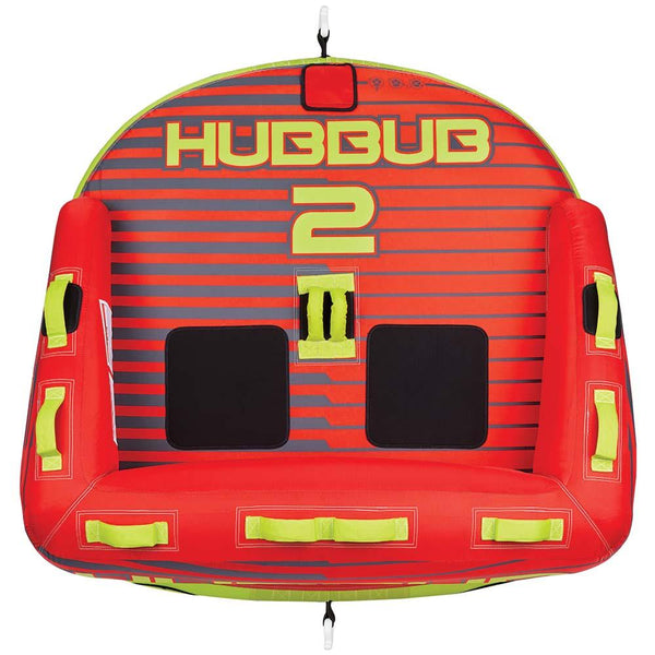 Full Throttle Hubbub 2 Towable Tube - 2 Rider - Red [303400-100-002-21] - Essenbay Marine