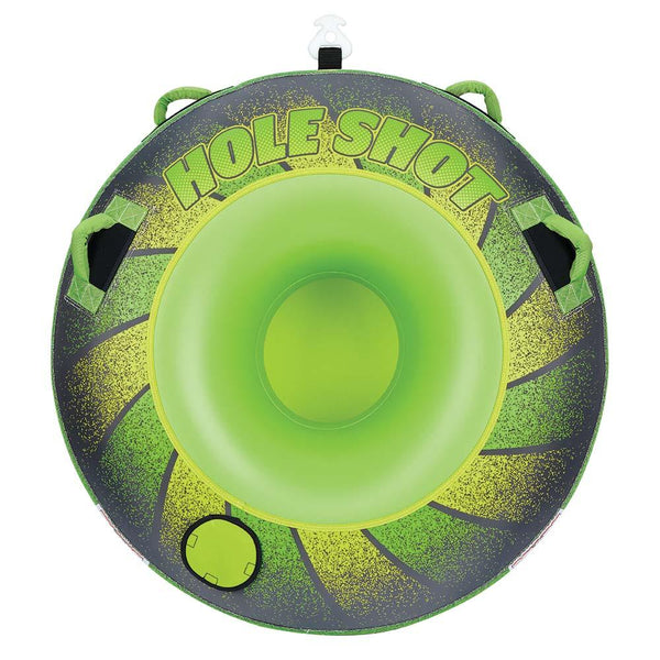 Full Throttle Hole Shot Towable Tube - 1 Rider - Green [302000-400-001-21] - Essenbay Marine