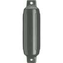 Polyform G-4 Twin Eye Fender 6.5" x 22" - Graphite [G-4-GRAPHITE] - Essenbay Marine